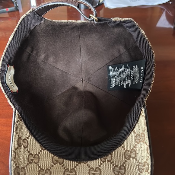 Authentic Gucci original GG canvas baseball hat with web - Picture 5 of 8